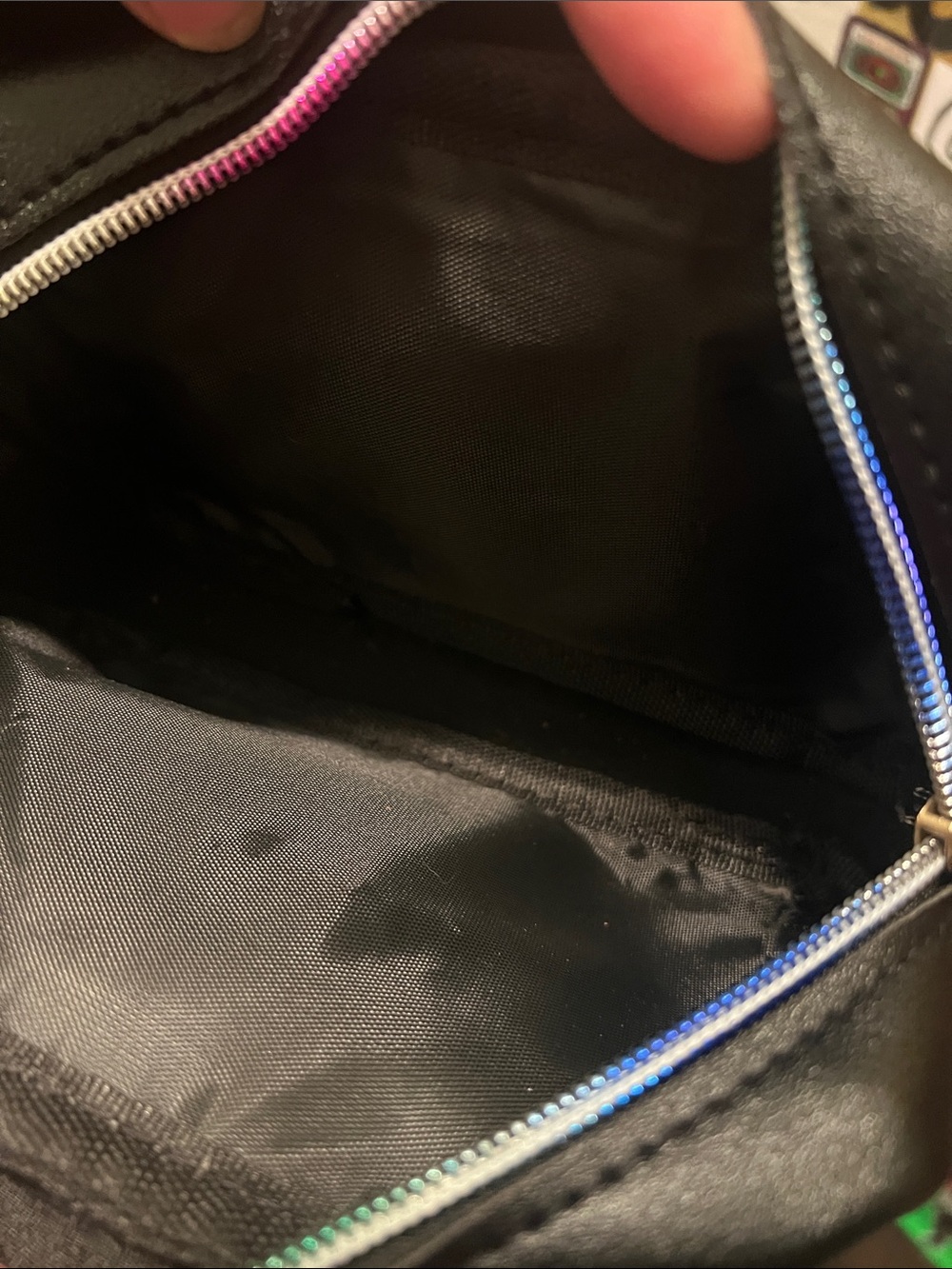 #1208=Fashion to Figure Black Multicolor Crossbody Bag - Picture 8 of 9